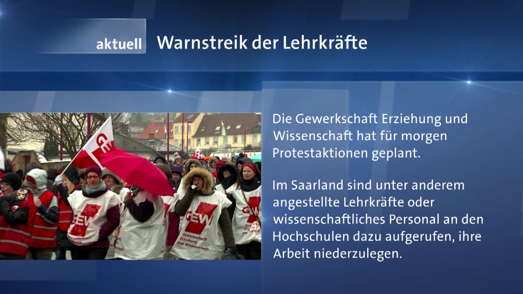Foto: Lehrkräfte im Streik