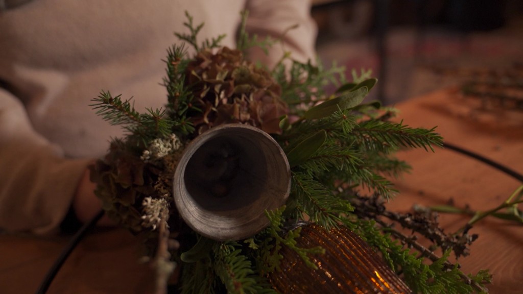 Foto: Weihnachtsdeko der Familie Spanier