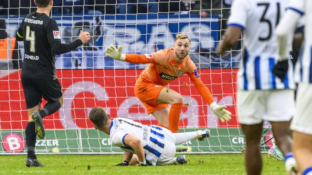 Foto: Die SV Elversberg hat ihr Spiel gegen den Hertha BSC verloren.