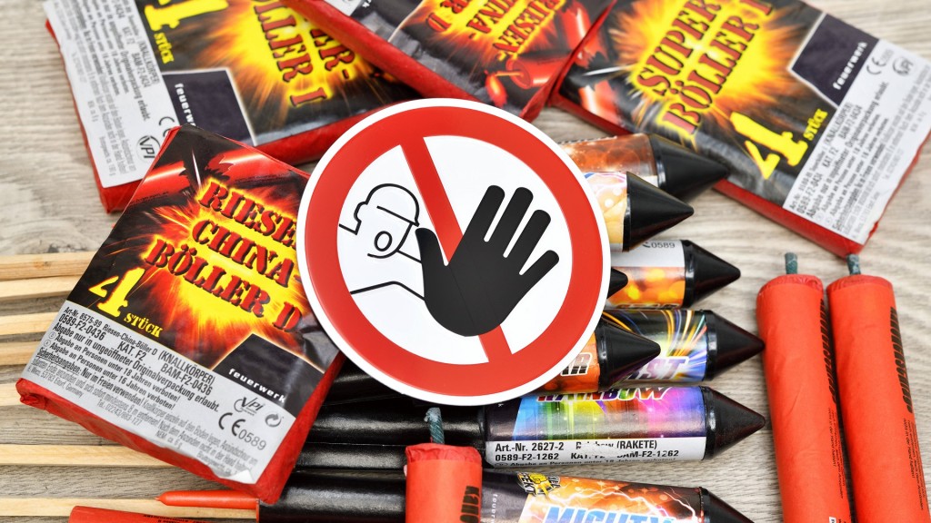 Foto: Stopp vor Böllern