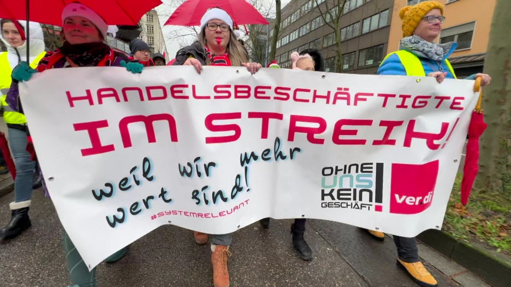 Streik im saarländischen Einzelhandel