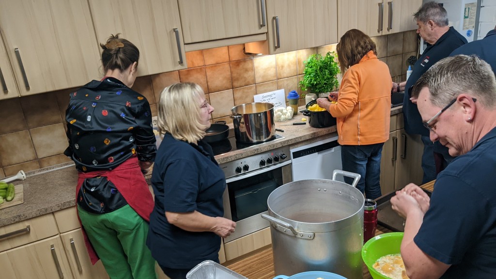 kochen für's Wintercafé