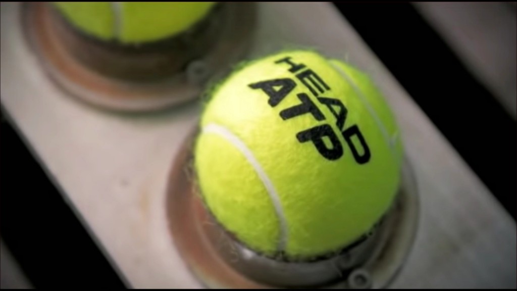 Foto: Ein Tennisball