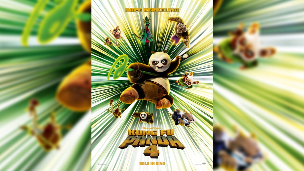 Hauptplakat: Kung Fu Panda 4 