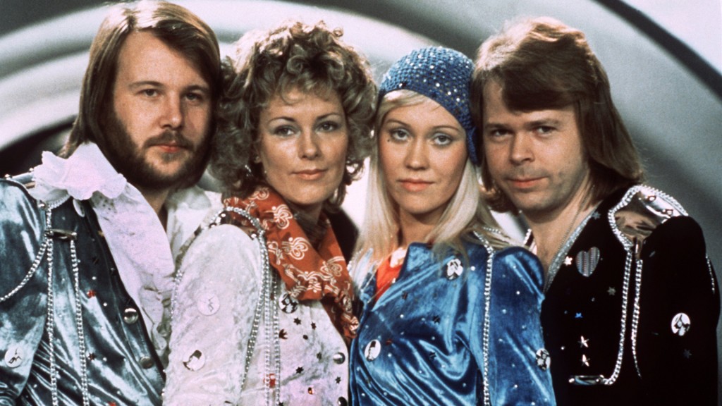 Die Gruppe Abba 1974