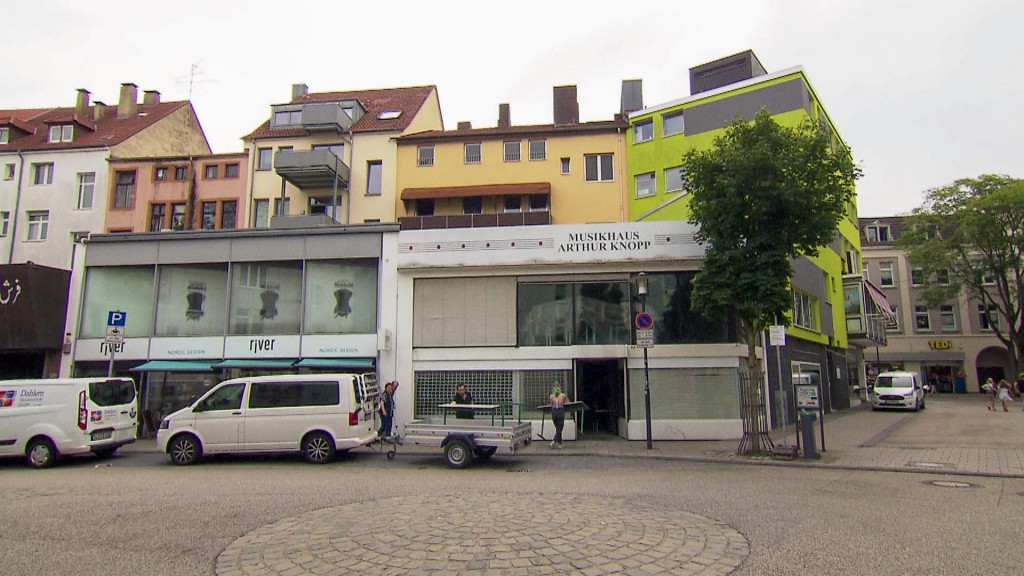 Im ehemaligen Musikhaus Knopp in Saarbrücken soll der Kulturtreff Commune entstehen