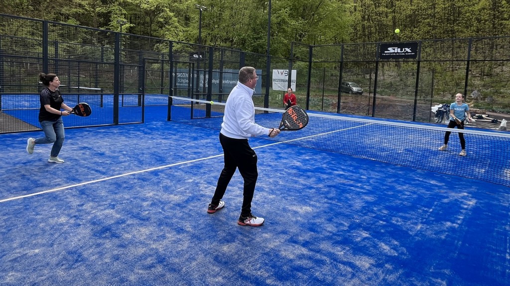 Anlage für Padel-Tennis in St. Ingbert