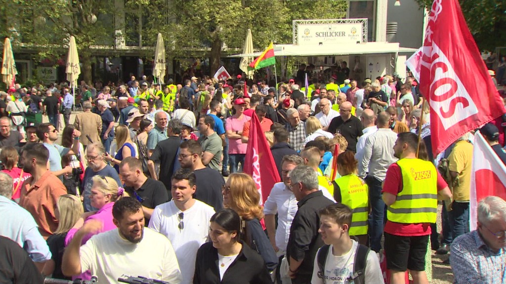 Foto: Tag der Arbeit demo