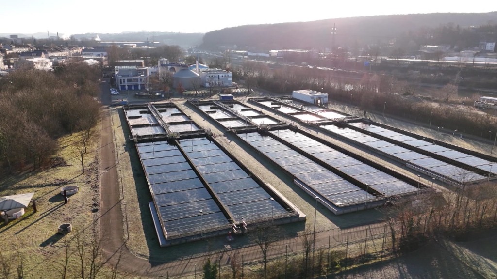 Foto: Kläranlage in Saarbrücken Burbach