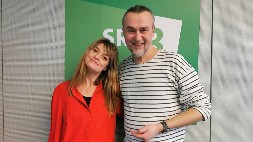 Paule und Moderator Andree Werner