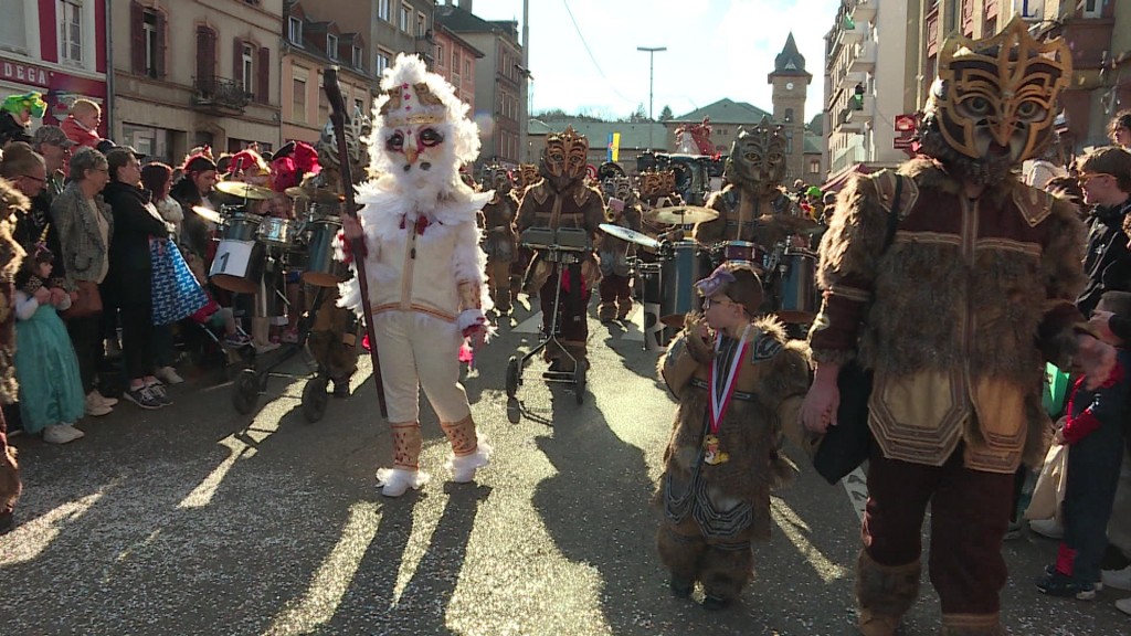 Foto: Karnevalsumzug in Saargemünd