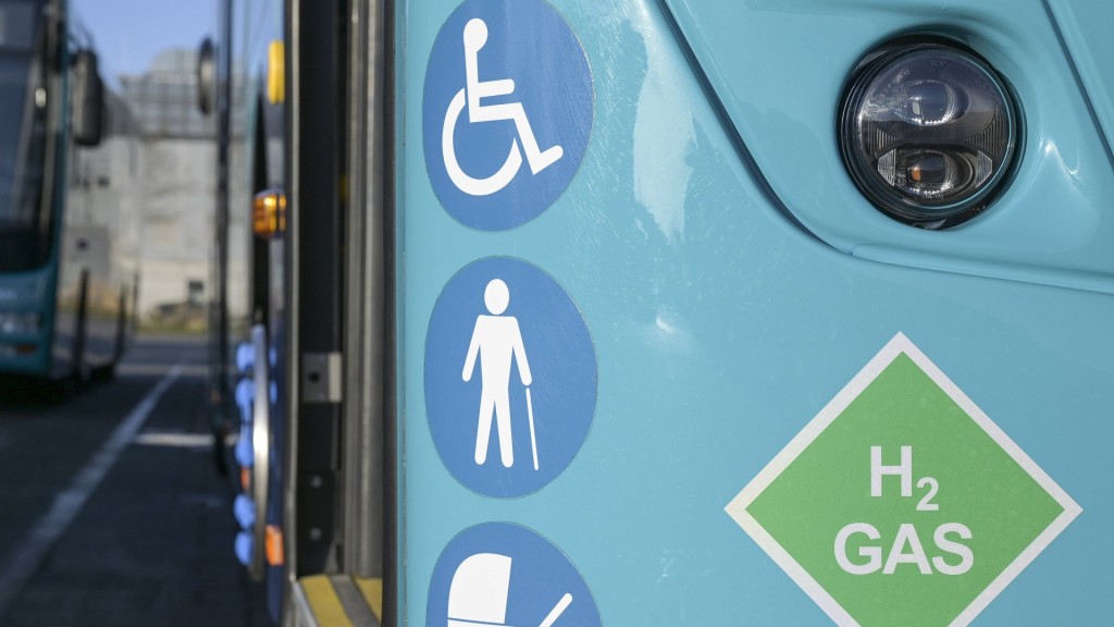 Bus mit Wasserstoff-Antrieb