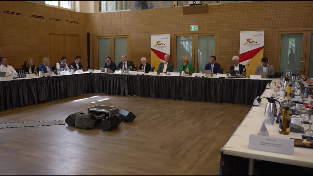 Foto: Saarländischer Ministerrat in Berlin 