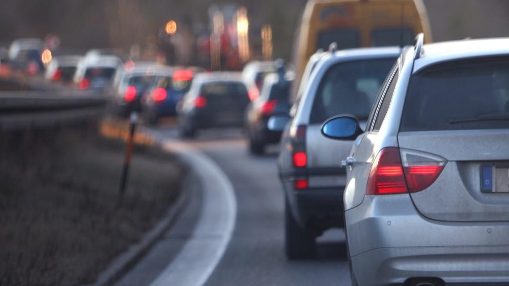 Stau auf einer Autobahn