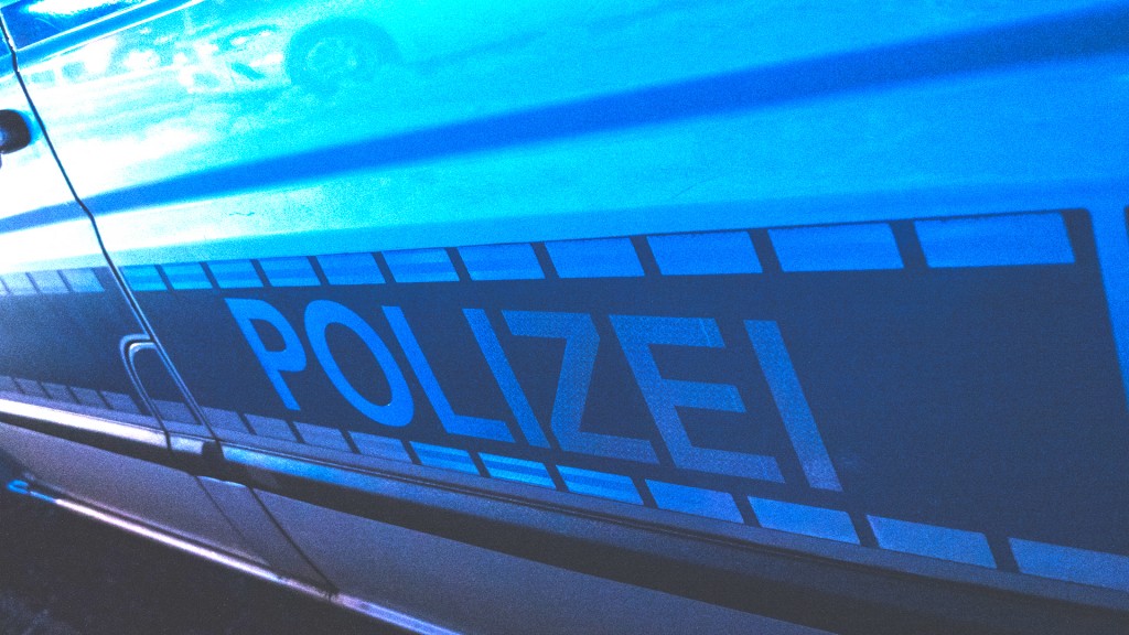 Polizeieinsatz bei Nacht