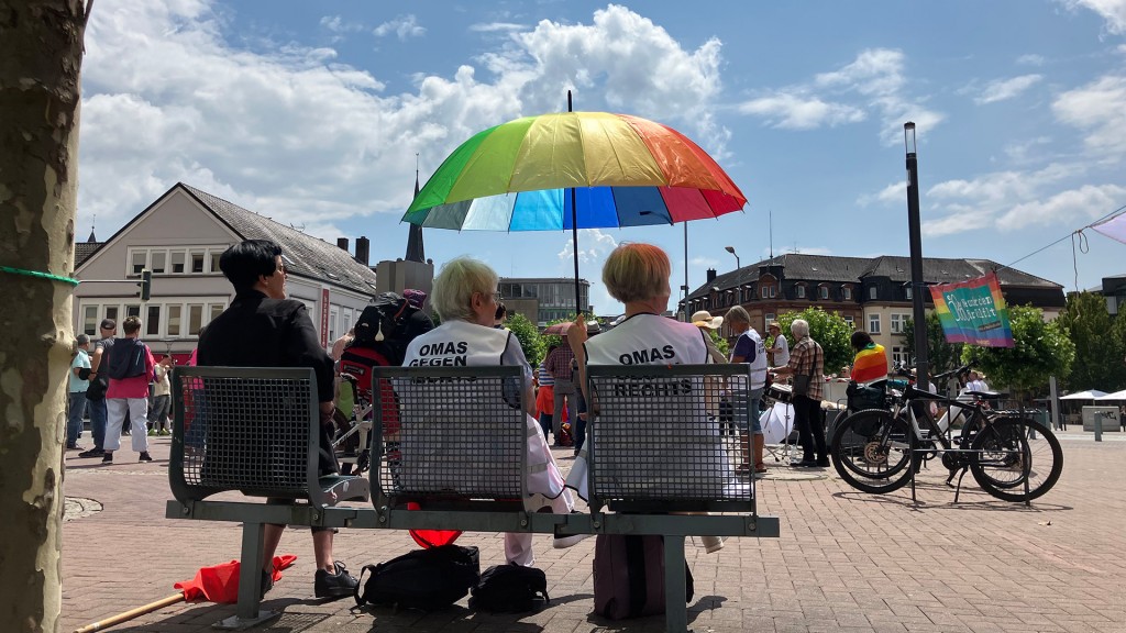 Foto: Demo des Bündnisses 