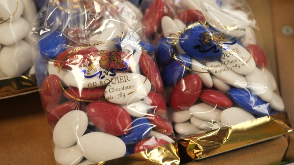 Foto: Verpackte Dragées de Verdun