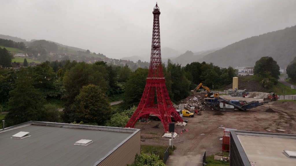 Foto: Nachgebauter Eiffelturm