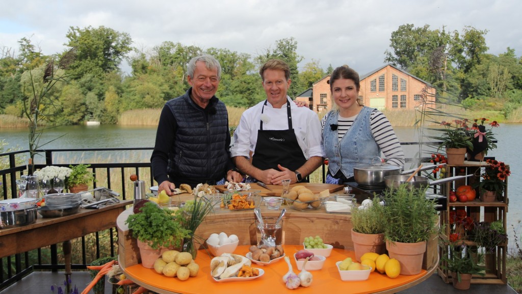 Foto: Das Mit Herz am Herd Team in der mobilen Küche