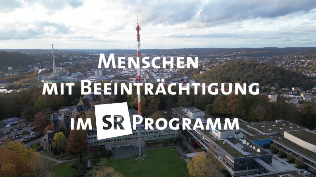 Foto: Menschen mit Beeinträchtigung im SR-Programm
