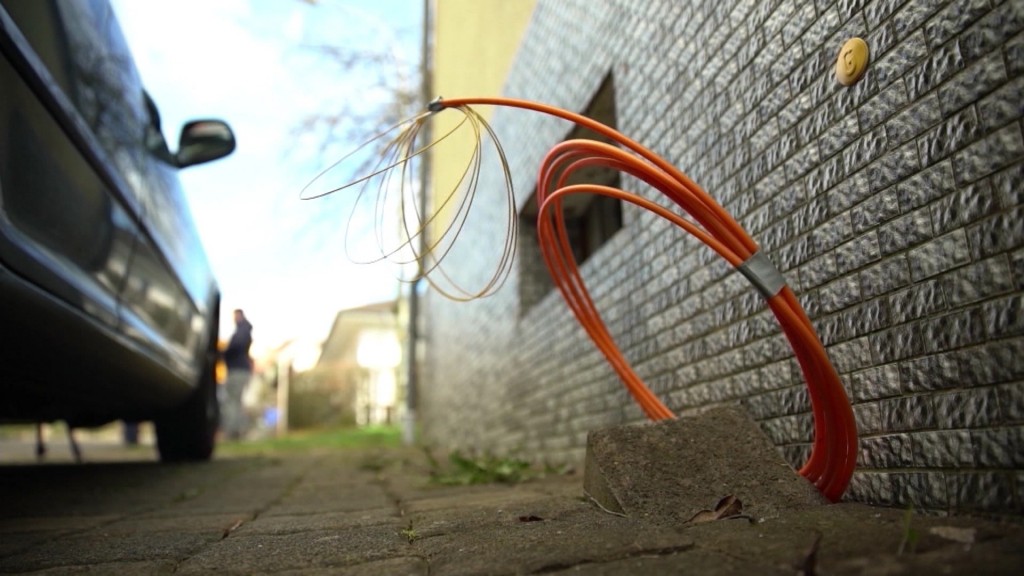 Foto: Glasfaserkabel