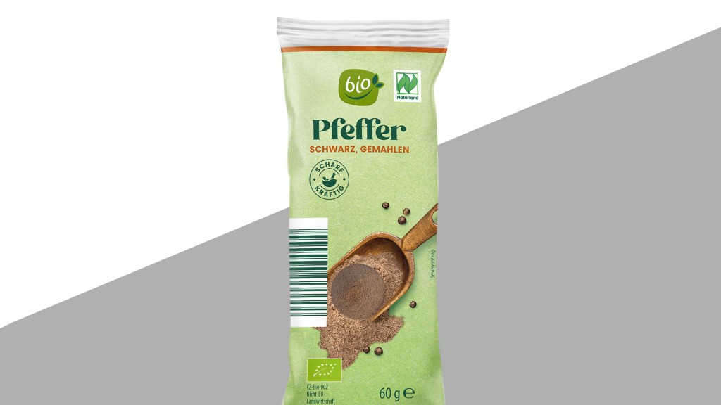 Bio Naturland Pfeffer schwarz gemahlen, 60 Gramm, Mindesthaltbarkeitsdatum: 11/2027, 10/2027
