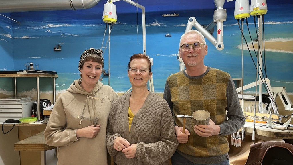 Familie Eckardt von der Mokume-Gane-Goldschmiede in Ensdorf