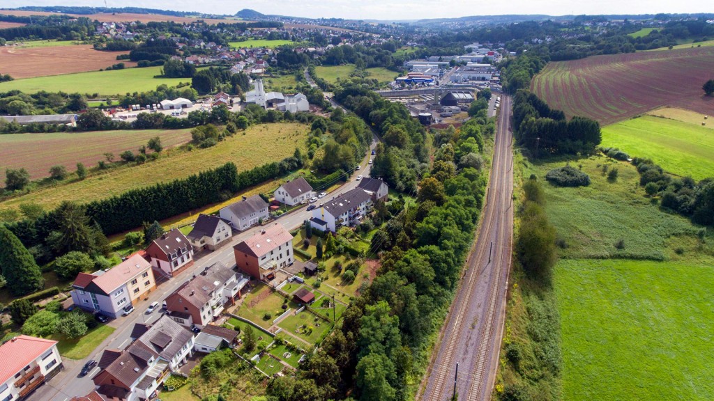 Luftbild von Köllerbach