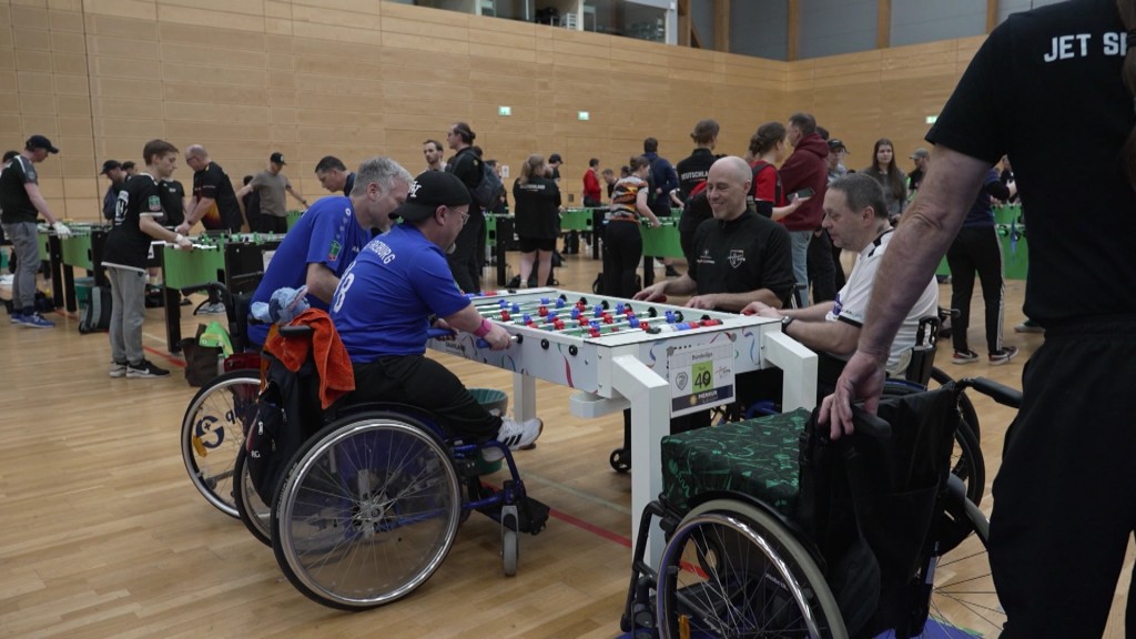 Foto: Spieler der Tich-Fußball-Meisterschaften in Saarbrücken