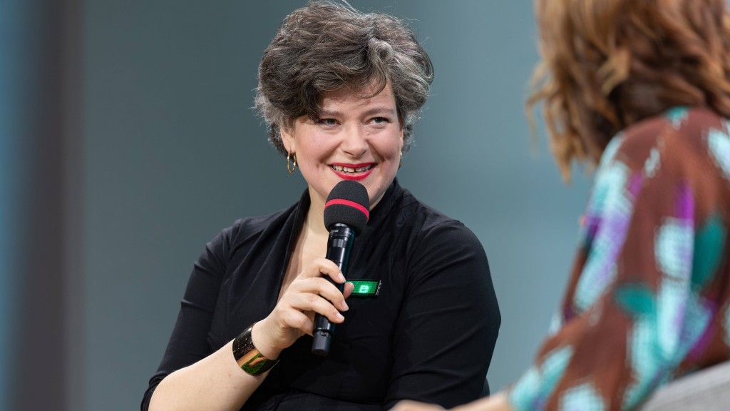 Lyrikerin Nora Gomringer auf der Frankfurter Buchmesse (2025)