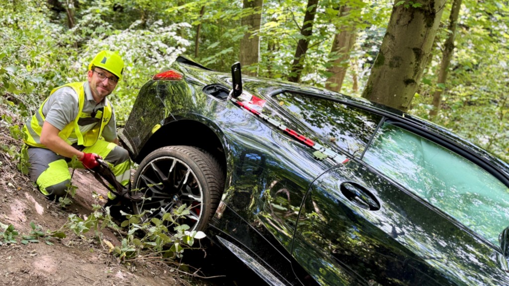 Foto: Björn Schleppi bei der Arbeit