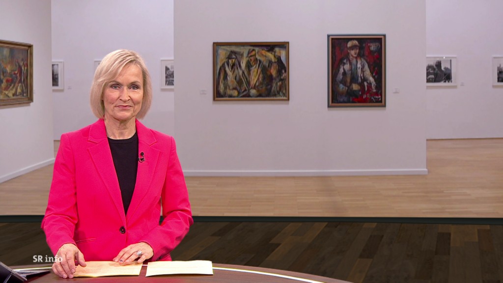 Foto: VErena Biesle im Studio