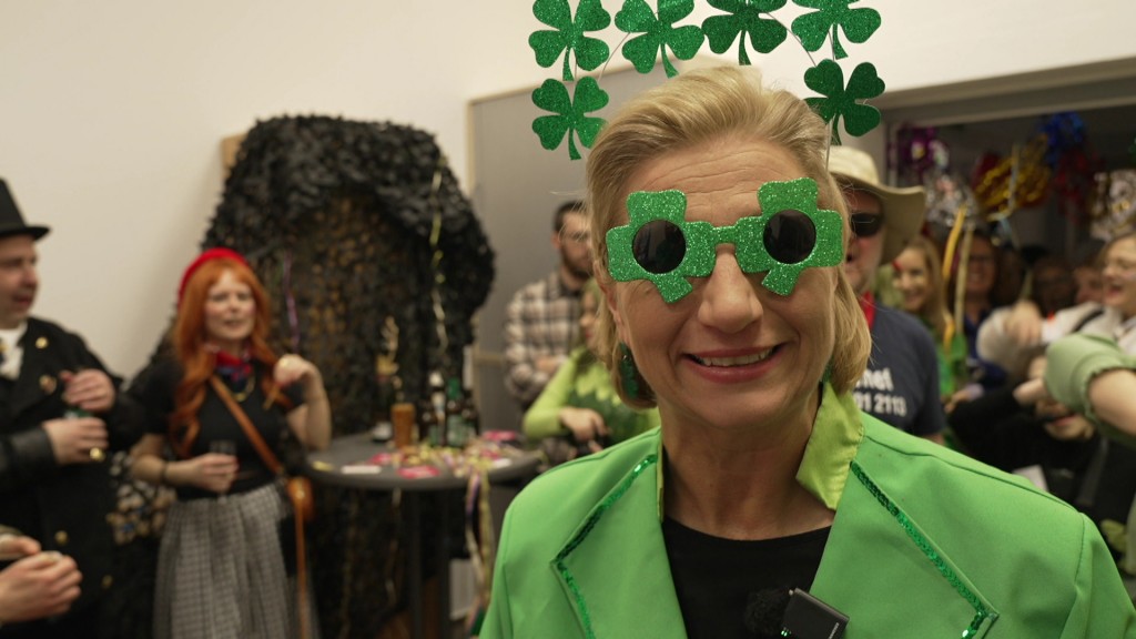 Foto: Anke Rehlinger beim am fetten Donnerstag