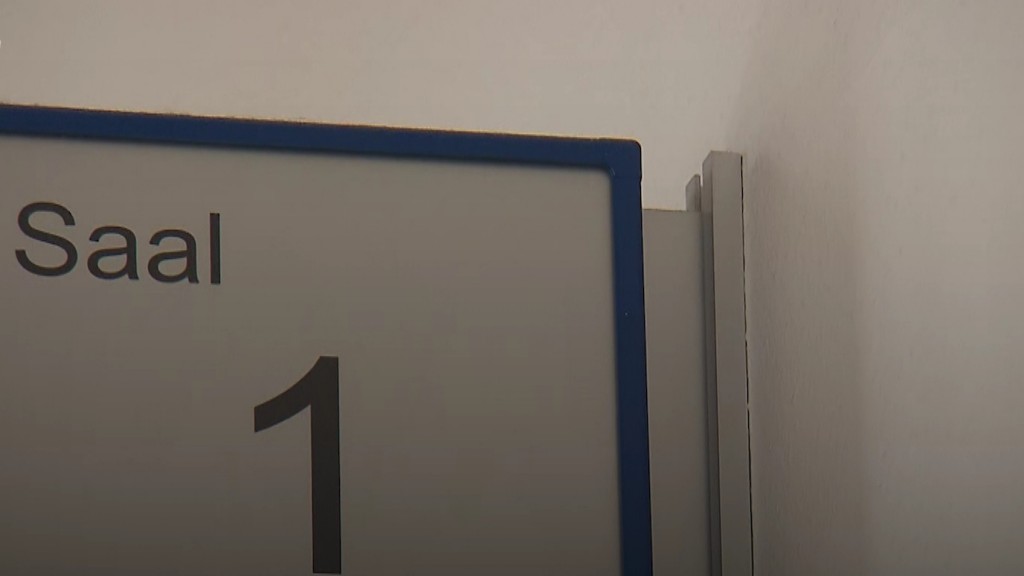 Foto: Gerichtssaal 1 im Landgericht