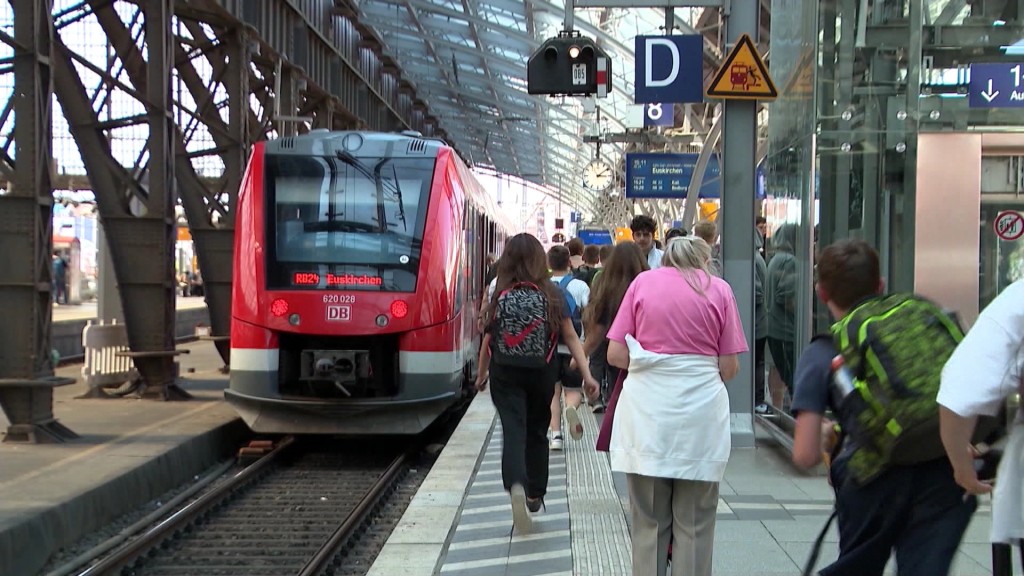 Foto: Bahngleis am Bahnhof