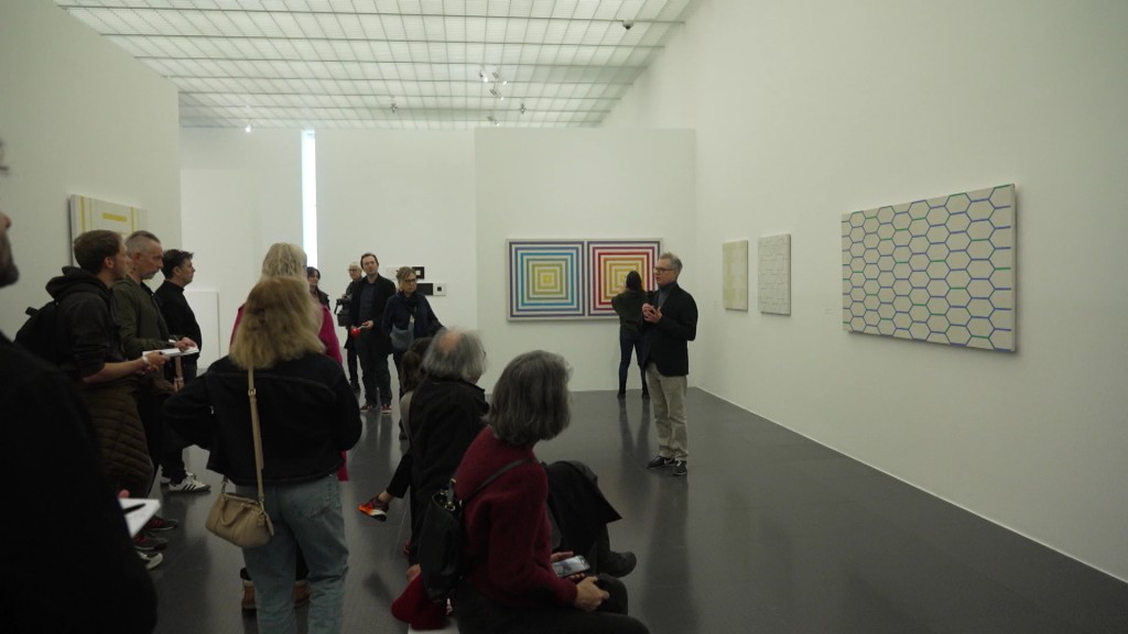 Foto: François Morellet: Ausstellung Centre Pompidou