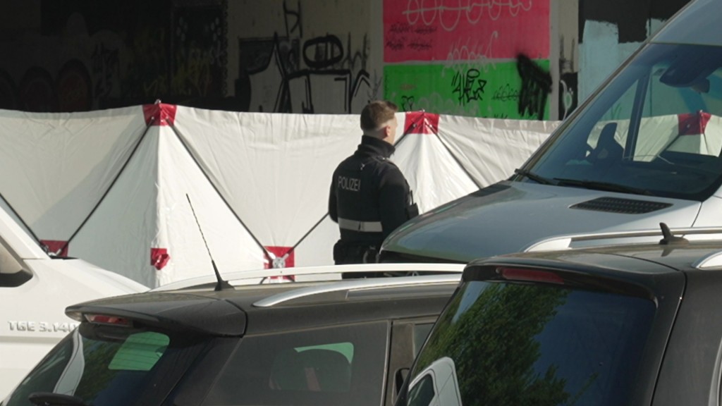 Absperrung nach Explosion in Völklingen