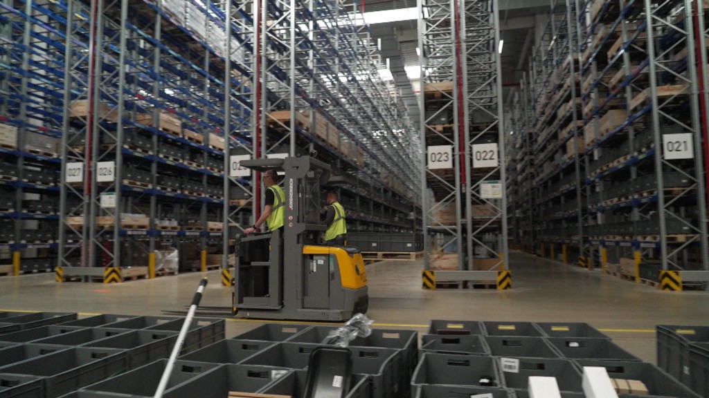 Foto: Das neue Logistik-Zentrum der Firma Fricke.