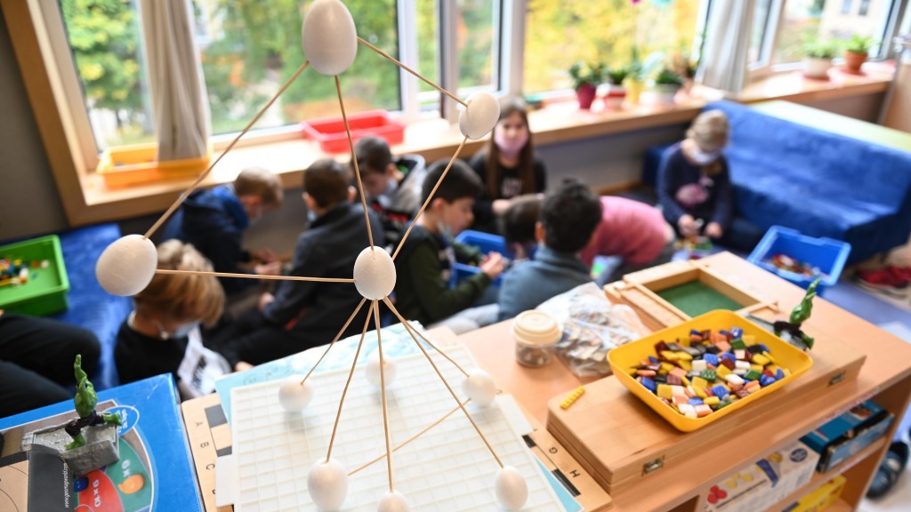 Foto: Ganztagsbetreuung an einer Grundschule