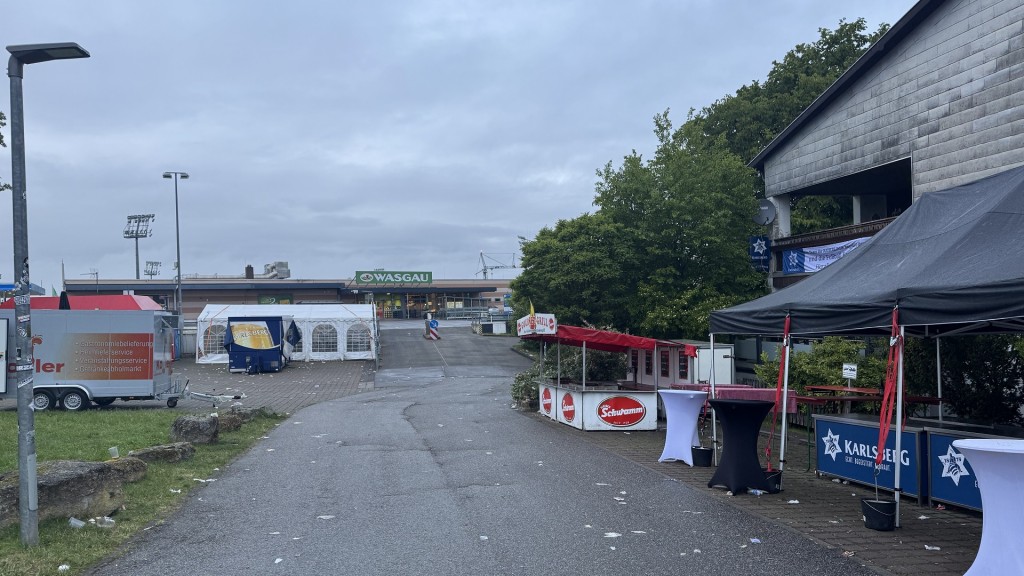 In Elversberg wurde am Abend noch lange gefeiert