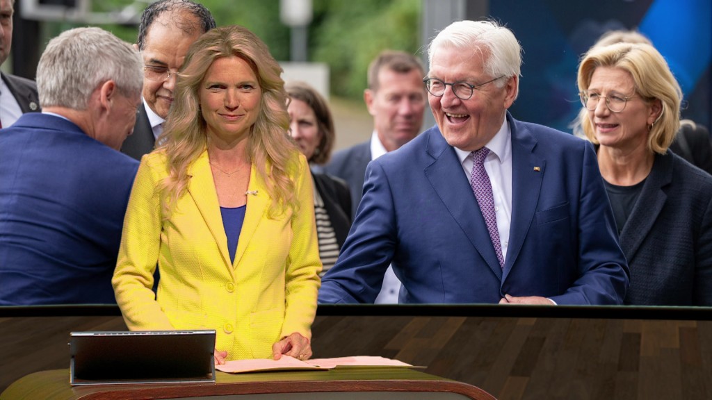 Foto: Anja Fröhlich im Studio