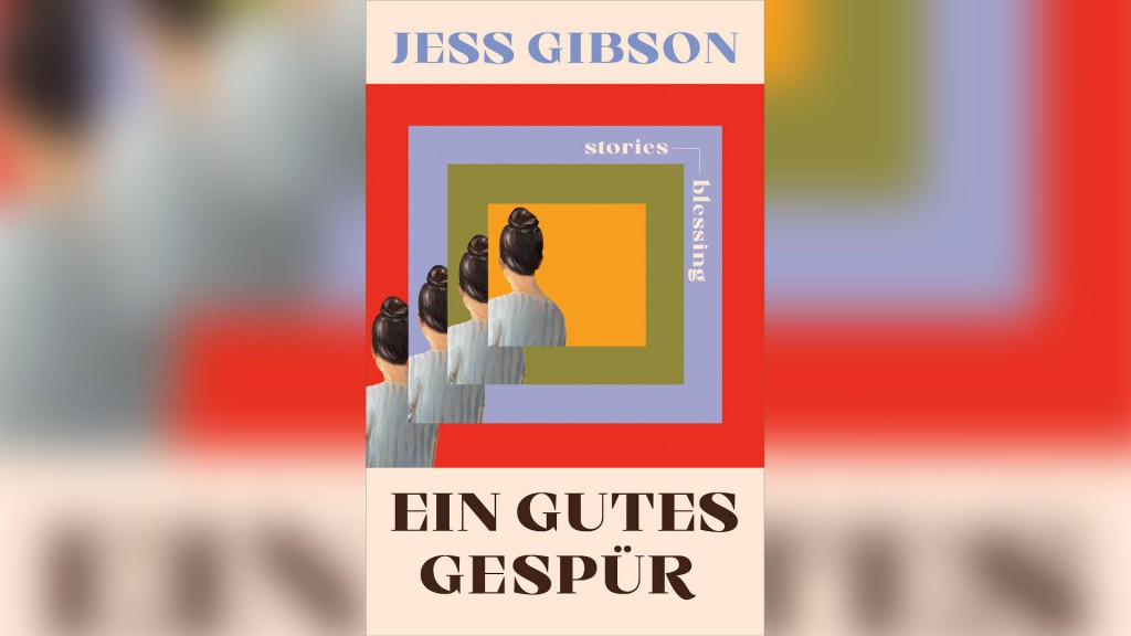 Buchcover: Jess Gibson - ein gutes Gespür