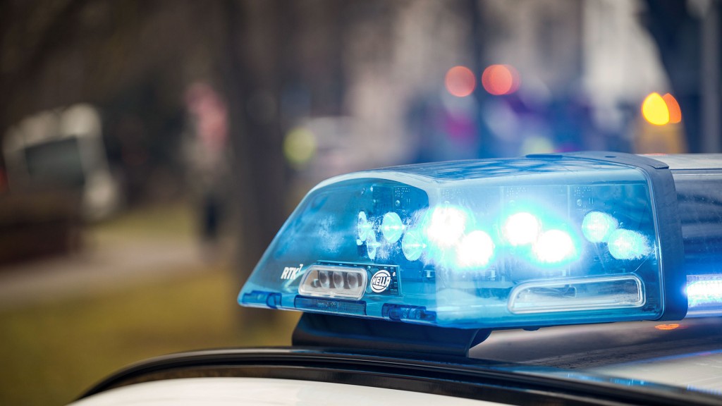 Foto: Blaulicht eines Polizeiwagens