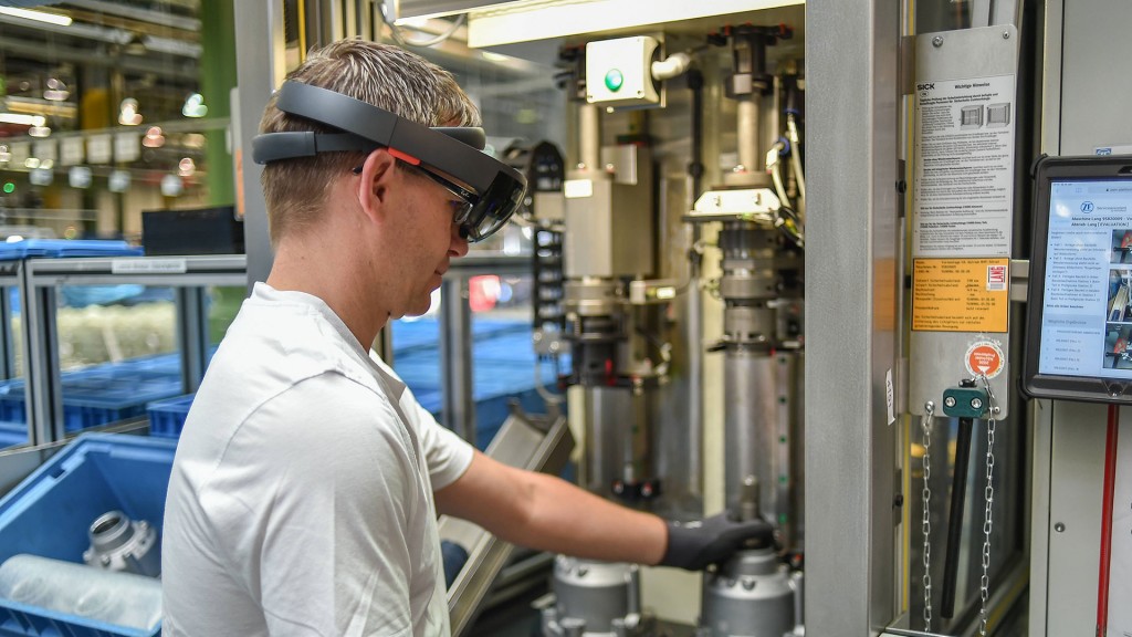 Foto: Mitarbeiter des Getriebeherstellers ZF