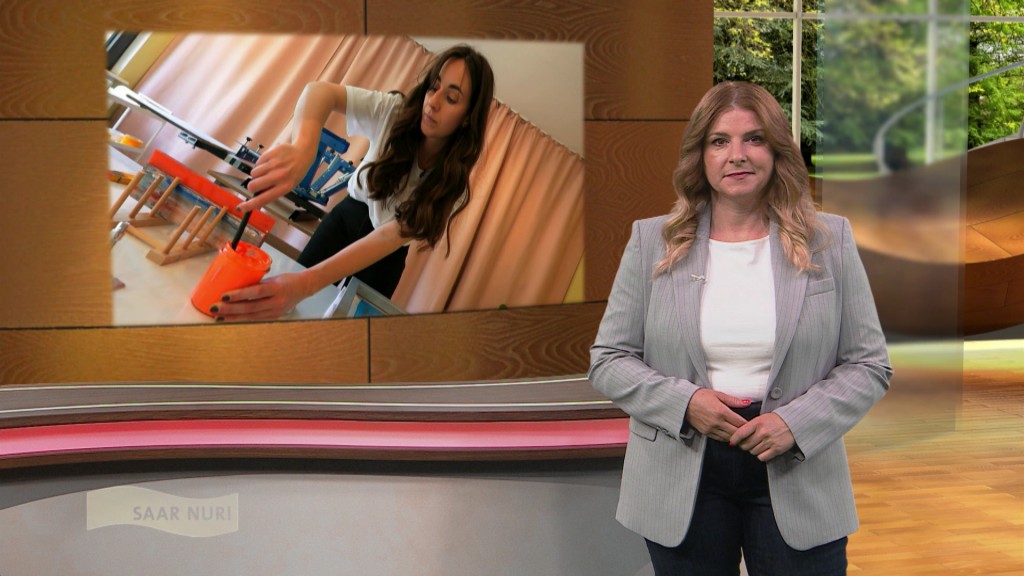 Foto: Verena Sierra im Studio