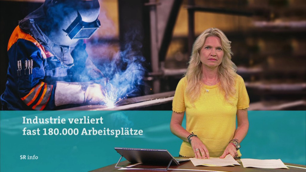 Anja Fröhlich im Studio