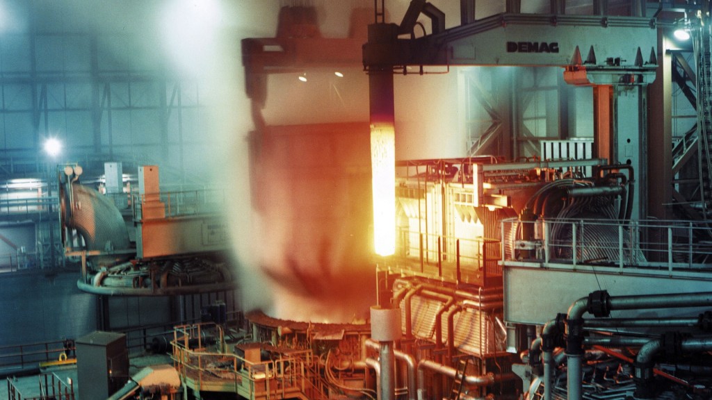 Stahlproduktion bei ArcelorMittal in Differdange