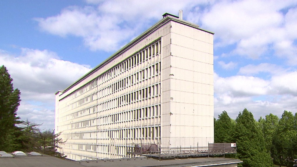 Foto: Pengusson Gebäude in Saarbrücken 
