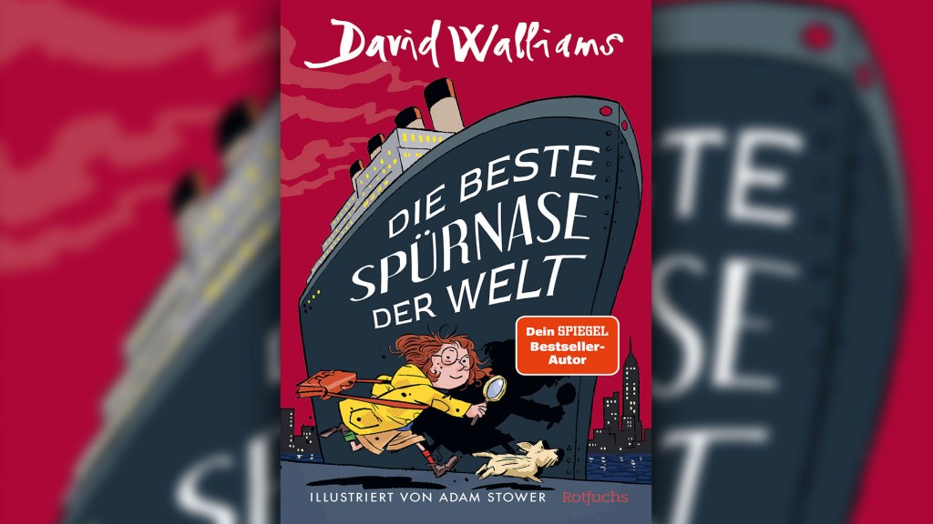 Plakat zu dem Kinderbuch: Die beste Spürnase der Welt von Davis Walliams