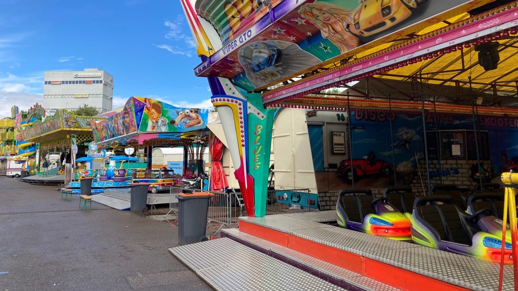 Fahrgeschäfte auf der Kirmes